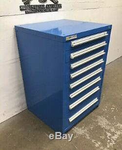 Used 8-Drawer Stanley Vidmar Industrial Tool Storage Cabinet