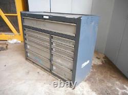 Used Beta Tool Chest / Cabinet 11 no Drawer 1070mm Wide no Wheels (ref 6)