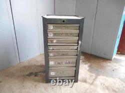 Used Beta Tool Chest / Cabinet 7 no Drawer 430mm Wide no Wheels (ref 2)
