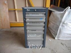 Used Beta Tool Chest / Cabinet / Tool Box 7 no Drawer 430mm Wide no Wheels re