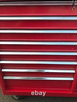 Used Clarke CBB22605K Extra Wide HD Plus 16 Drawer Tool Cabinet