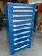 Used Stanley Vidmar Style 10 Drawer Cabinet Tool Parts Storage 59 Tall