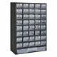 Vidaxl 41-drawer Plastic Storage Cabinet Tool Box Transport Carrier Organiser