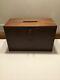 Vintage 7 Drawer Engineers Wooden Tool Chest Top Box Cabinet By Union