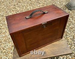 Vintage Emir 7 Drawer Toolmakers Cabinet Engineers Tool Craft Chest with Key