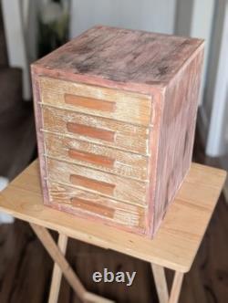 Vintage Engineers 5 Drawer Tool Cabinet