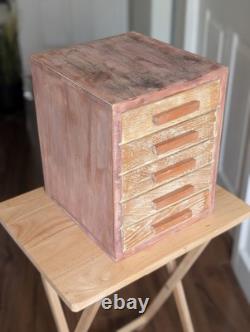 Vintage Engineers 5 Drawer Tool Cabinet