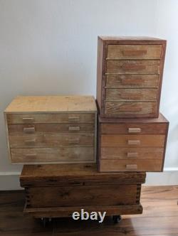 Vintage Engineers 5 Drawer Tool Cabinet