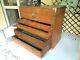 Vintage Engineers Tool Box / Chest, Collectors Drawers, Watchmakers Cabinet Case