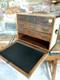Vintage Engineers Tool Chest 3 Drawer Wooden Machinist Tool Cabinet