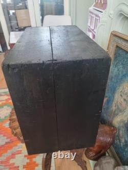 Vintage Engineers Toolmaker Carpenters Cabinet Workhop Tool Box Drawers Chest