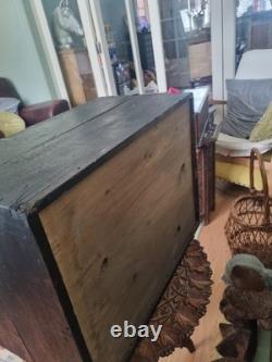 Vintage Engineers Toolmaker Carpenters Cabinet Workhop Tool Box Drawers Chest