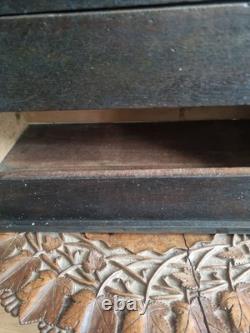 Vintage Engineers Toolmaker Carpenters Cabinet Workhop Tool Box Drawers Chest