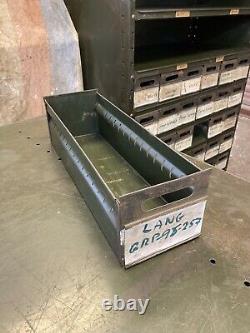Vintage Industrial Steel Tool/Parts/Storage Cabinet 36 Drawers and shelving