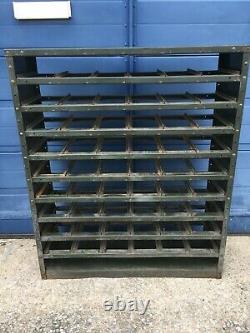 Vintage Industrial Steel Tool/Parts/Storage Cabinet 49 Drawers 107cmx90cmx30cm
