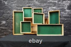 Vintage Moore & Wright 7 Drawer Engineers Cabinet Drop Front Door Tool Chest