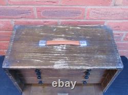 Vintage Moore & Wright 7 Drawer Engineers Tool Chest / Cabinet /Box with 2 keys