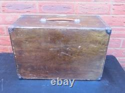 Vintage Moore & Wright 7 Drawer Engineers Tool Chest / Cabinet /Box with 2 keys