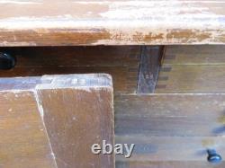 Vintage Moore & Wright 7 Drawer Engineers Tool Chest / Cabinet /Box with 2 keys