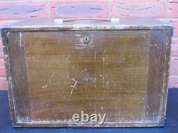 Vintage Moore & Wright 7 Drawer Engineers Tool Chest / Cabinet /Box with 2 keys