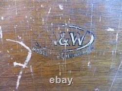 Vintage Moore & Wright 7 Drawer Engineers Tool Chest / Cabinet /Box with 2 keys