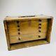 Vintage Moore And Wright Engineers Wooden Tool Cabinet Complete With 7 Drawers
