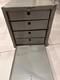 Vintage Secure Metal'tool' Cabinet Closing Front Secure Drawer Unit Heavyweight