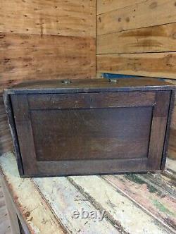 Vintage Solid Wood Vintage Engineers/Carpenters Tool Of Chest Drawers Cabinet