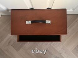 Vintage Union Engineers Wooden Toolmakers Chest Box Five Drawer Cabinet