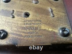 Vintage Union Wooden 7 Drawer Engineers/tool Makers Tool Box/cabinet/chest