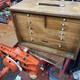 Vintage Union Engineers Tool Cabinet With 8 Drawers Chest