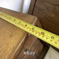 Vintage Wooden 8 Drawer Engineers Tool Cabinet DC Woodberry