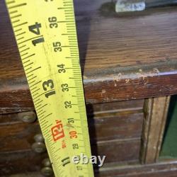 Vintage Wooden 8 Drawer Engineers Tool Cabinet DC Woodberry