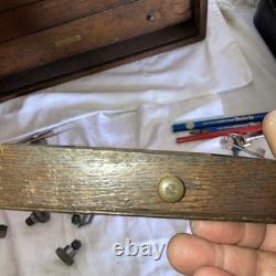 Vintage Wooden 8 Drawer Engineers Tool Cabinet DC Woodberry