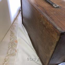 Vintage Wooden 8 Drawer Engineers Tool Cabinet DC Woodberry