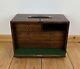 Vintage Wooden Collectors Engineers Tool Watch Makers Box Chest Cabinet 5 Drawer