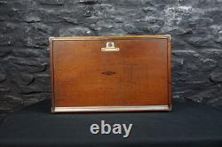 Vintage Wooden Neslein 8 Drawer Engineers Tool Cabinet Shed Garage Man Cave