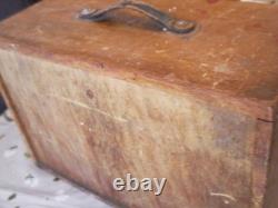 Vintage neslein engineers chest of drawers tool cabinet needs some work