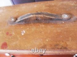 Vintage neslein engineers chest of drawers tool cabinet needs some work