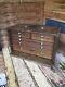 Vintage Union Engineers Tool Cabinet Workshop Shed Toolbox X 7 Drawers (sh03)