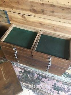 Vintage union engineers tool cabinet Workshop Shed Toolbox X 7 Drawers (SH03)