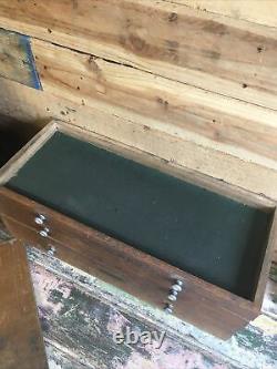 Vintage union engineers tool cabinet Workshop Shed Toolbox X 7 Drawers (SH03)