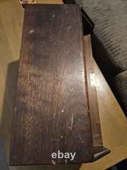 Wooden 4 Drawer Engineers Toolmaker Tool Box Cabinet Storage