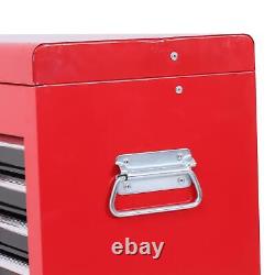 Workshop Storage Trolley Tool Box Cabinet Service Cart Tool Chest With Drawers