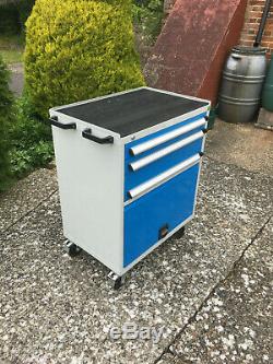 Workshop Tool Mobile Cabinet (BOTT), 3 drawers, cupboard and top tray with mat
