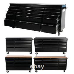 10/15drawer Mobile Work Bench Tool Box Chest Cabinet Garage Rolling Cart Trolley