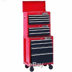 26 Roulant Cabinet 4 Tiroirs Outil Robuste Coffre Garage Travail Artisan Red