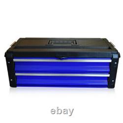 316 Us Pro Tools Blue Mobile Rolling Chest Trolley Cart Armoire Roues Boîte À Outils