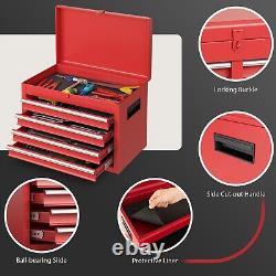 5-Tiroir Coffre à outils roulant Armoire de rangement d'outils avec roues verrouillables