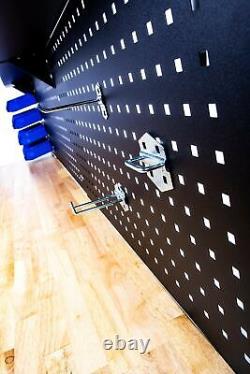 84 Boîte à outils à tiroirs professionnelle avec roulettes et 4 verrous de roues